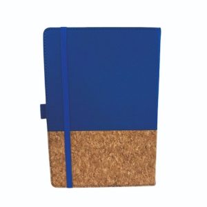 מחברת כחולה עם שעם 14×21 ס״מ מודפסת אישית