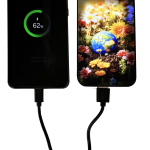 סוללת גיבוי 5000mAh עם תמונה מוארת
